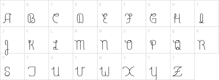 Uppercase characters