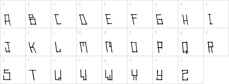 Uppercase characters