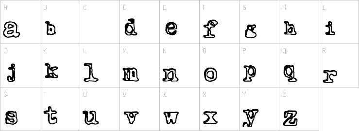 Uppercase characters