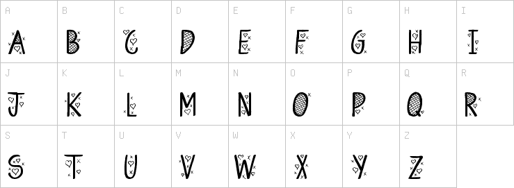 Uppercase characters