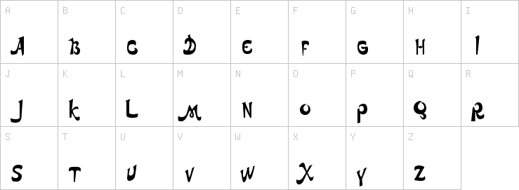 Uppercase characters