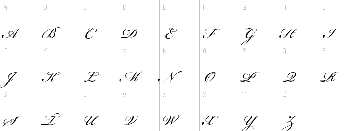 Uppercase characters