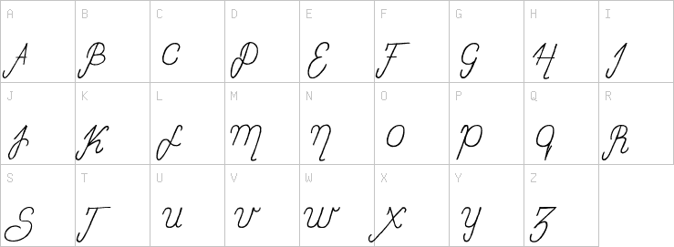 Uppercase characters