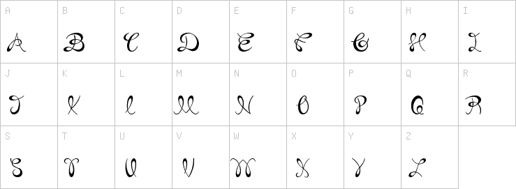 Uppercase characters