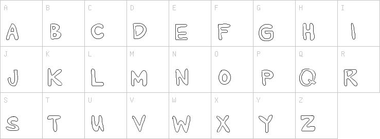 Uppercase characters