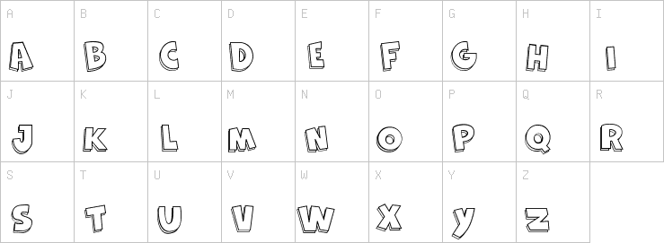 Uppercase characters