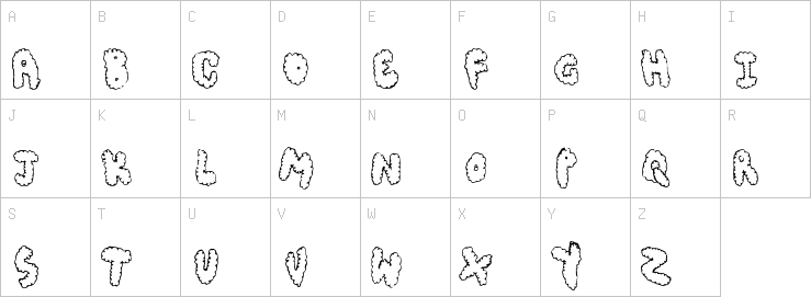 Uppercase characters