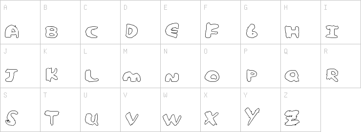 Uppercase characters