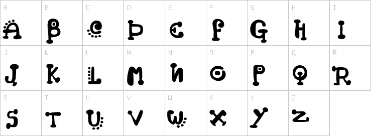 Uppercase characters