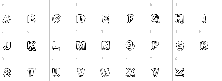 Uppercase characters