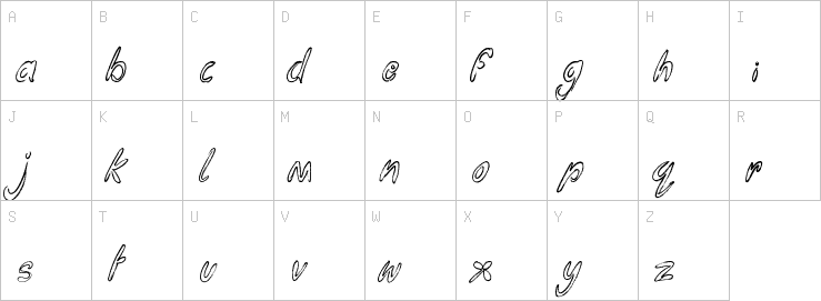 Uppercase characters