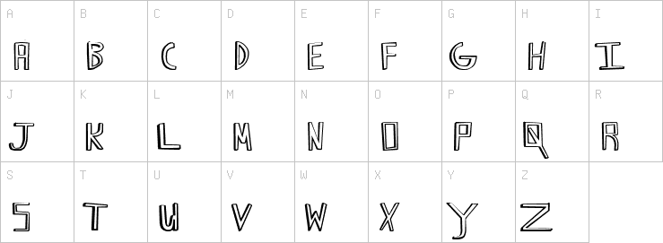 Uppercase characters