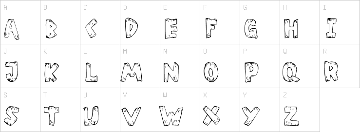 Uppercase characters