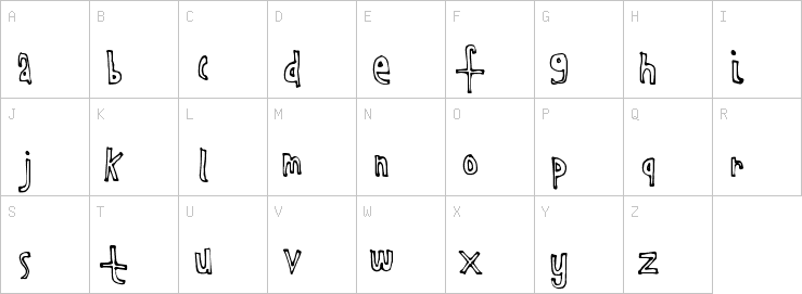 Uppercase characters