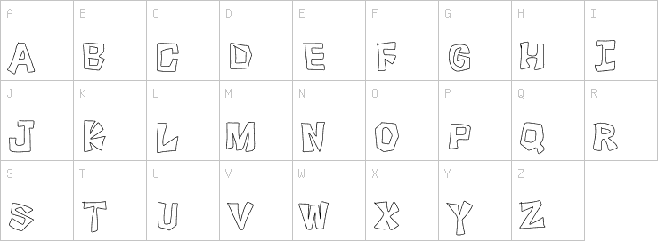 Uppercase characters