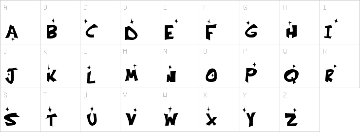 Uppercase characters