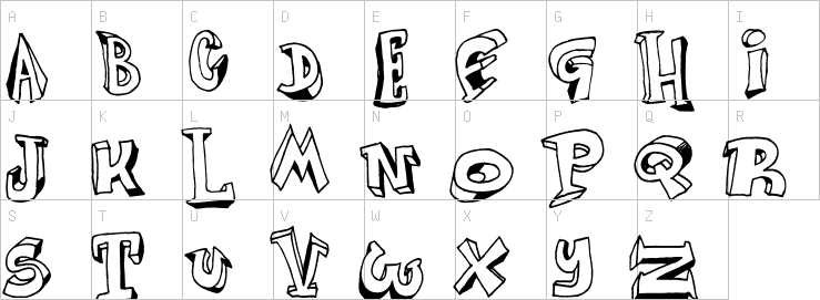 Uppercase characters