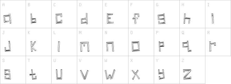 Uppercase characters