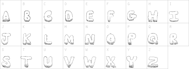 Uppercase characters