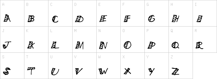 Uppercase characters