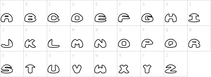 Uppercase characters