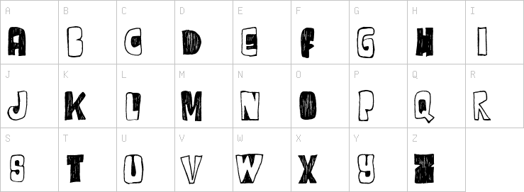 Uppercase characters