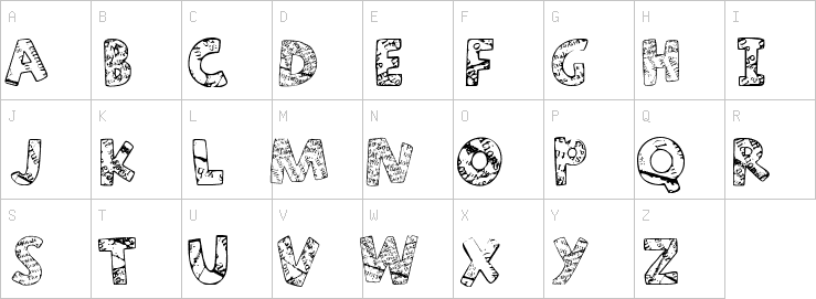 Uppercase characters