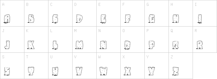 Uppercase characters