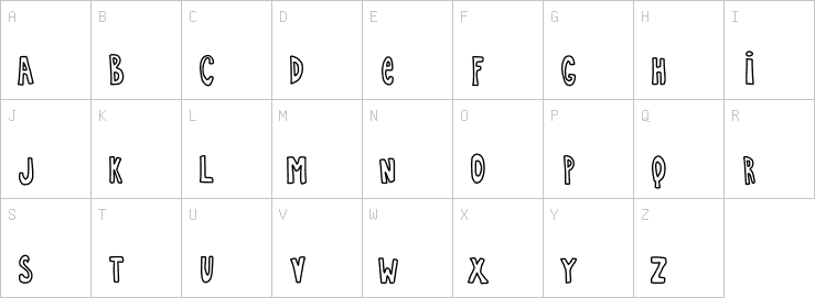 Uppercase characters