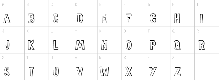 Uppercase characters