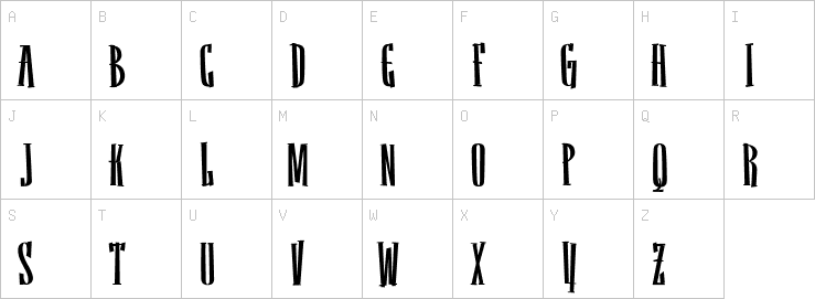 Uppercase characters