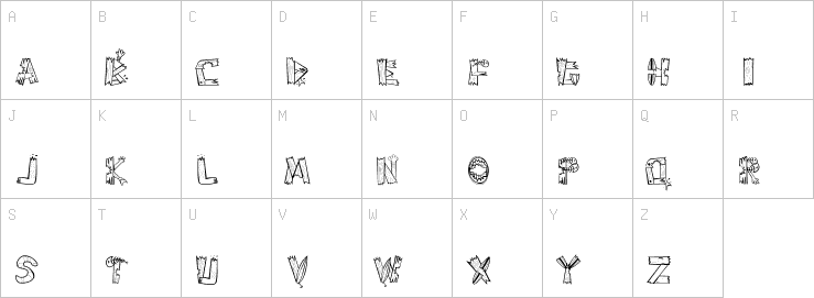 Uppercase characters