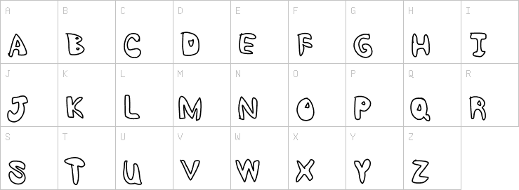 Uppercase characters