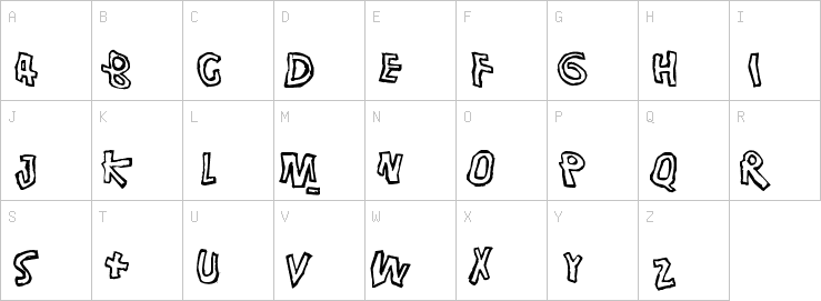 Uppercase characters