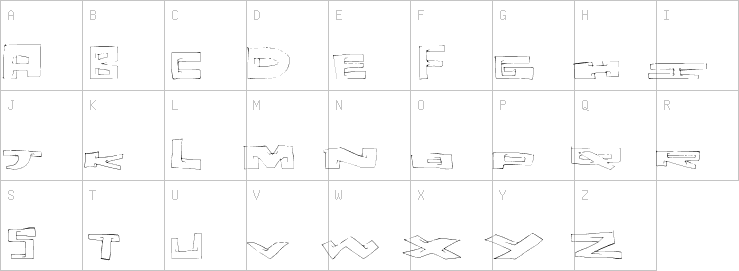 Uppercase characters