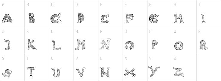 Uppercase characters