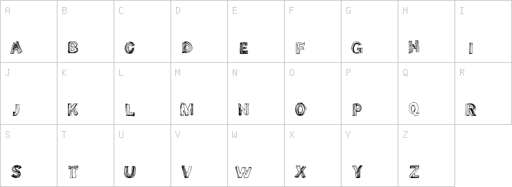 Uppercase characters