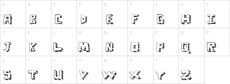 Uppercase characters