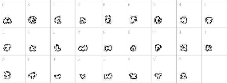 Uppercase characters