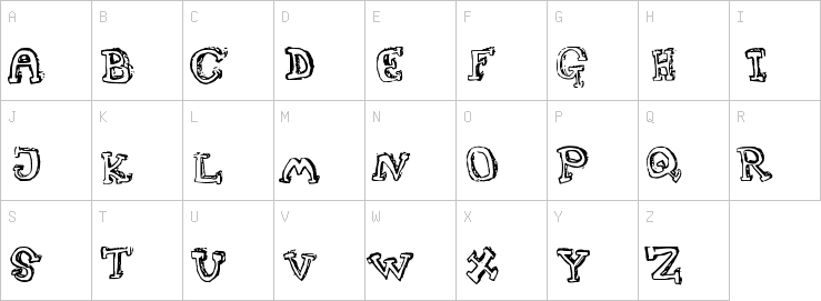 Uppercase characters