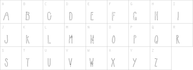 Uppercase characters