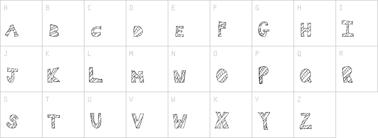 Uppercase characters