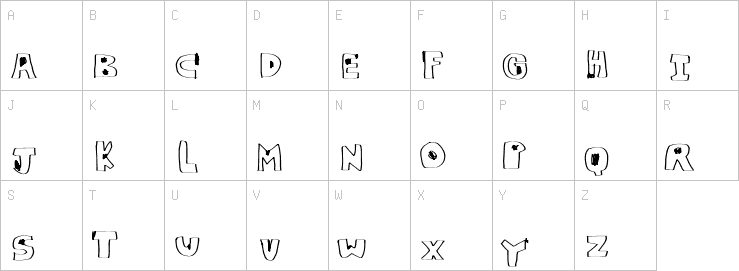 Uppercase characters