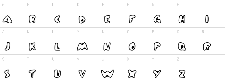 Uppercase characters