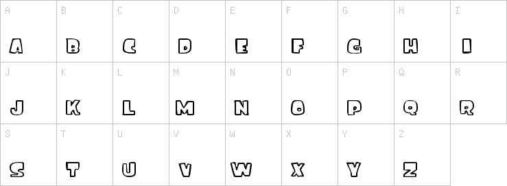 Uppercase characters