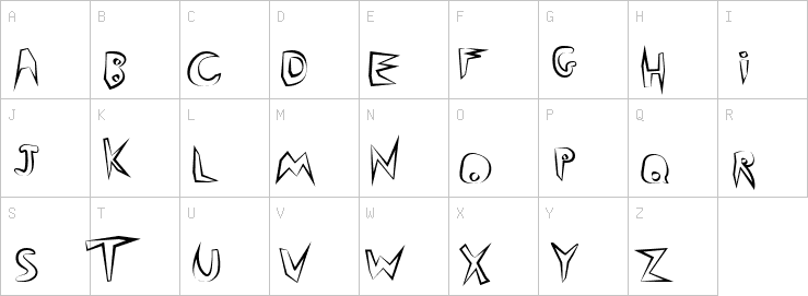 Uppercase characters