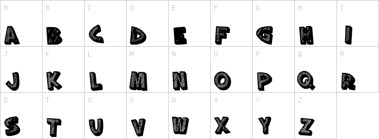 Uppercase characters