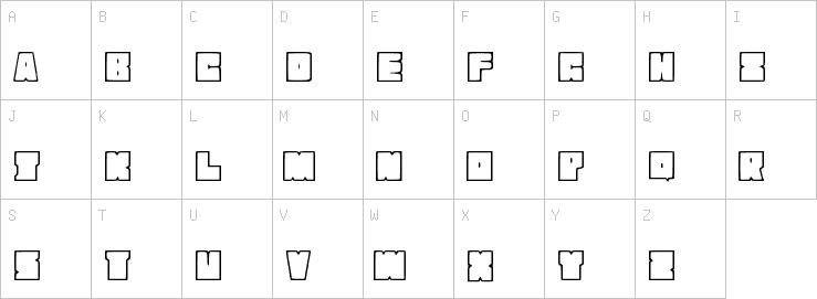 Uppercase characters