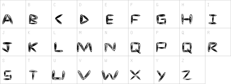 Uppercase characters