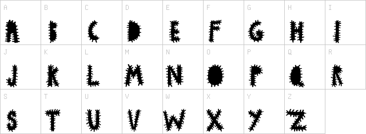 Uppercase characters